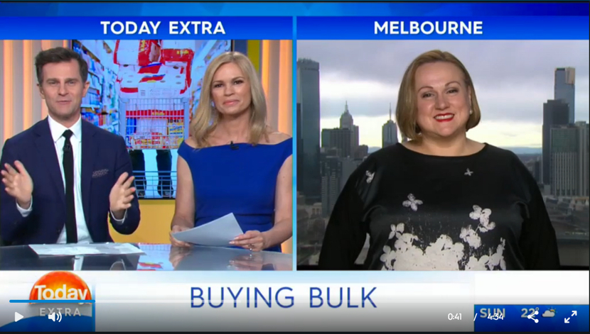 Bulk Buying with Jo Munro TODAY Extra 